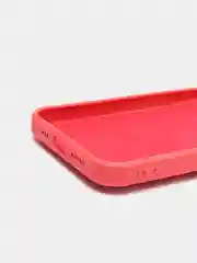 Коралловый чехол силиконовый с кольцом на iPhone 12
