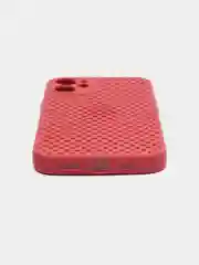 Коралловый чехол силиконовый с перфорацией для Айфон  iPhone 11 /11 Pro / 11 Pro Max / 12