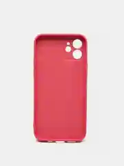 Тёмно-розовый чехол для IPhone 12