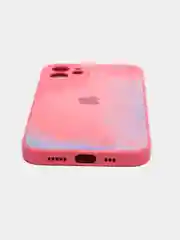 Тёмно-розовый чехол для IPhone 12