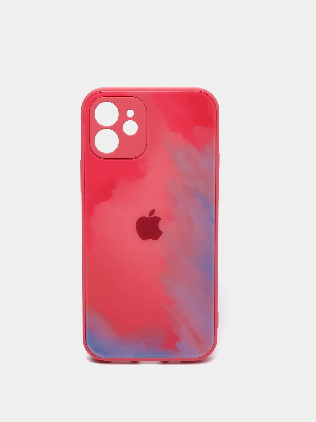 Тёмно-розовый чехол для IPhone 12