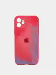 Тёмно-розовый чехол для IPhone 12