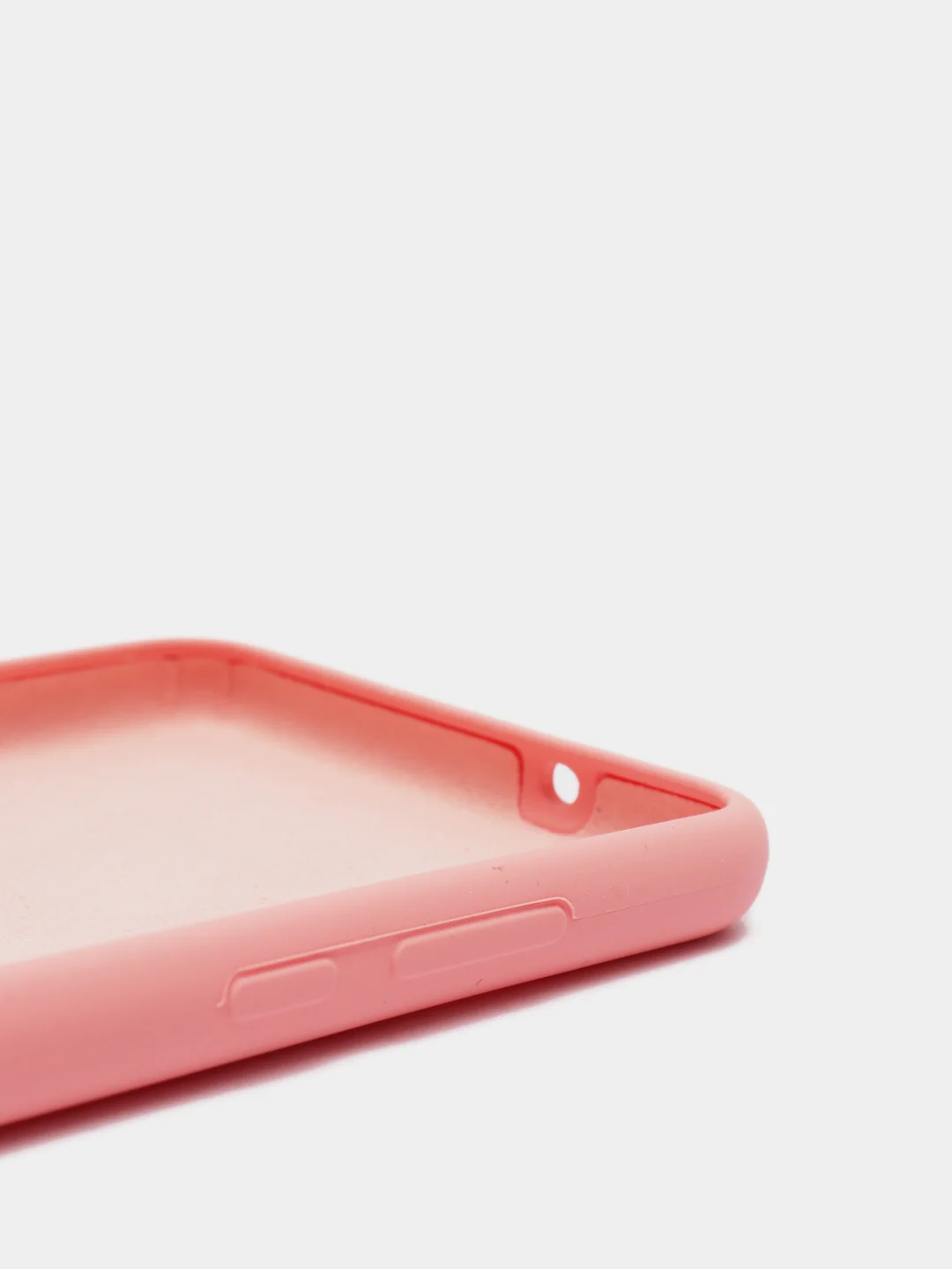 Розовый силиконовый чехол Huawei P20