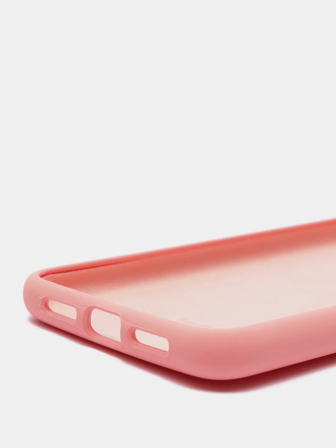 Розовый силиконовый чехол Huawei P20
