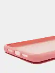Розовый силиконовый чехол Huawei P20