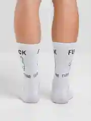 Носки с принтом "Fuck everything"