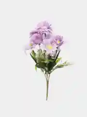 Лавандовый искусственные цветы "Герберы", "Пионы", "Розы", "Ромашки"