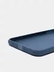 Синий чехол для Apple iPhone XS Max силиконовый, матовый, однотонный