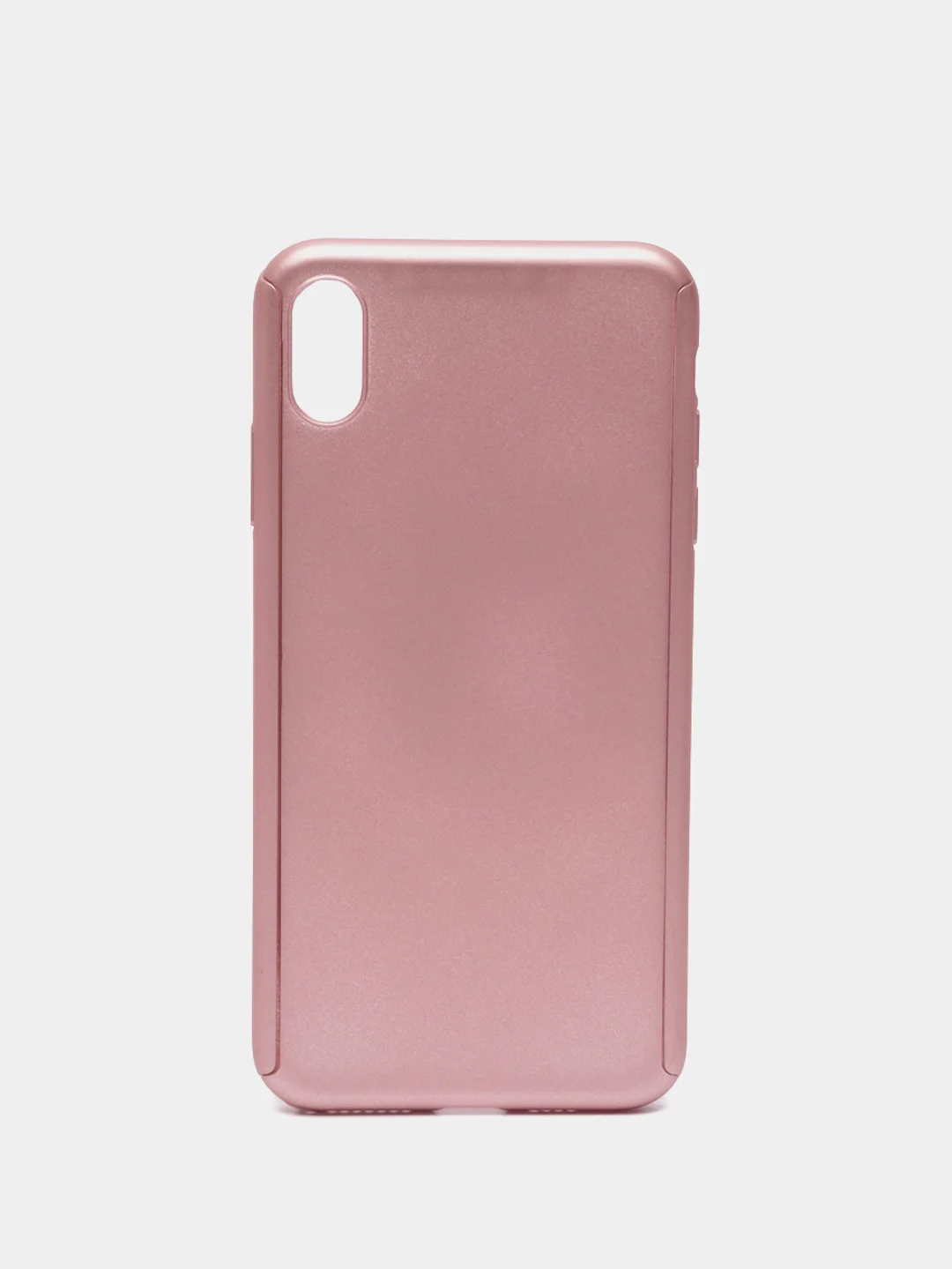 Розовый чехол полной защиты для iPhone XS Max