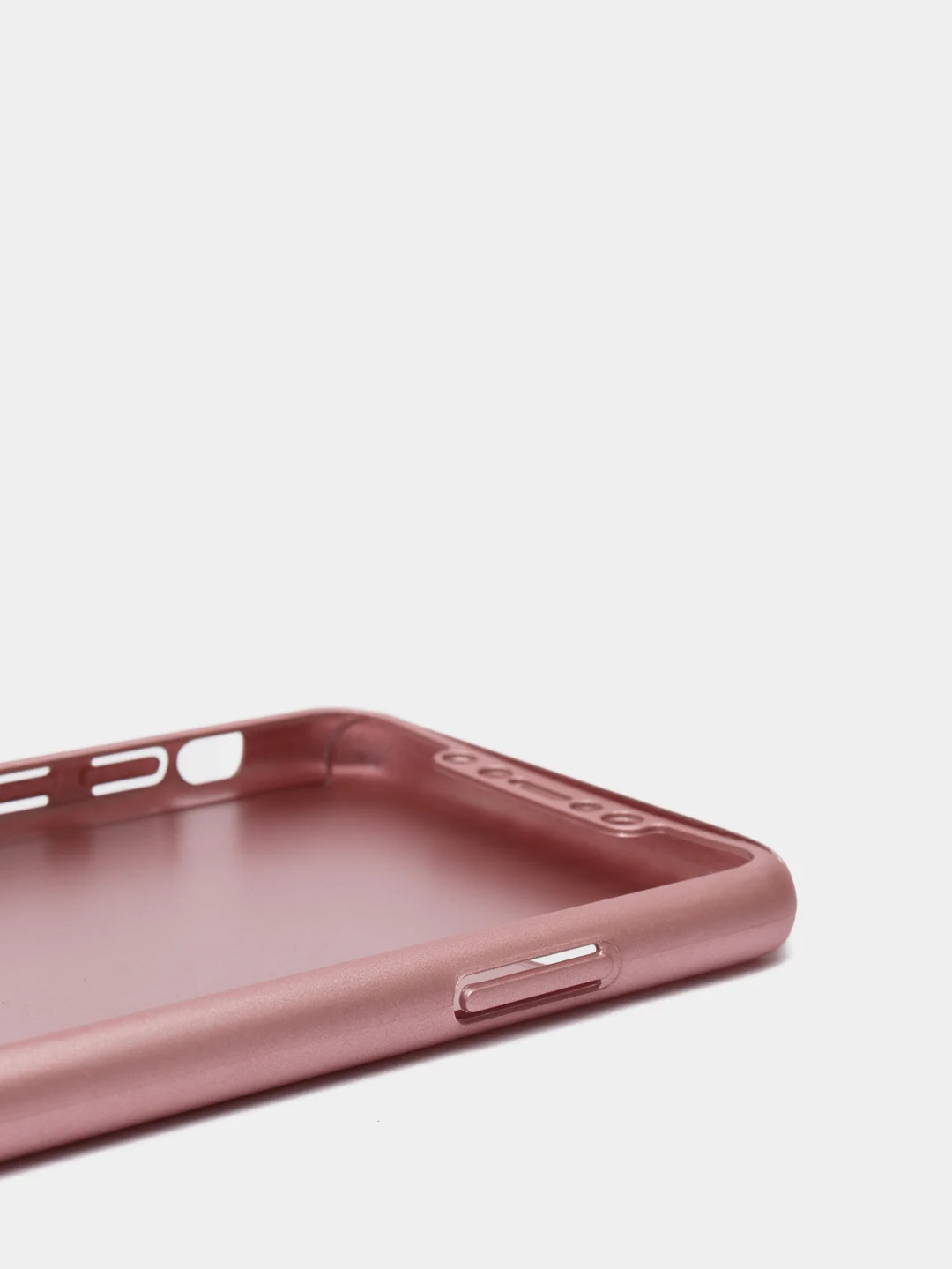 Розовый чехол полной защиты для iPhone XS Max