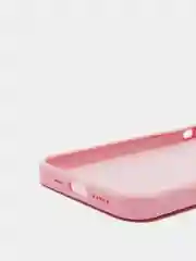 Розовый чехол Silicone Case для iPhone 13 / 14, Pro, Pro Max с закрытым низом