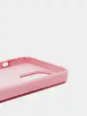 Розовый чехол Silicone Case для iPhone 13 / 14, Pro, Pro Max с закрытым низом