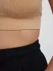 Бежевый топ женский