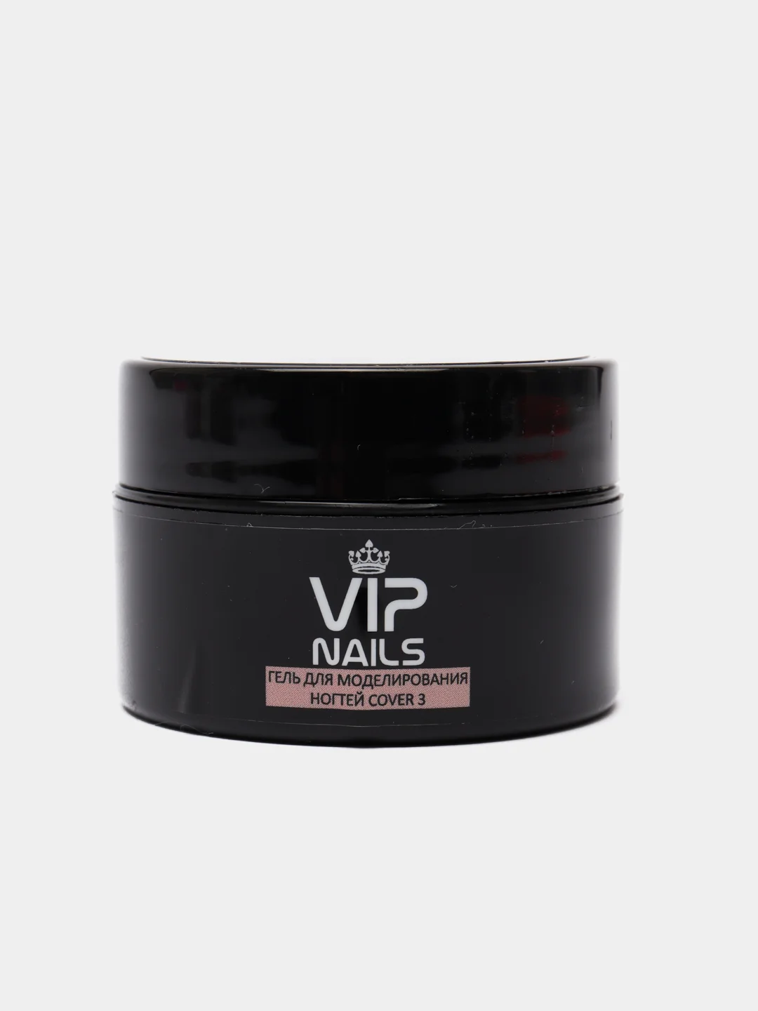 Твердый гель для наращивания моделирования ногтей Vipnails, камуфлирующий с шиммером и без