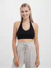 Черный топ женский