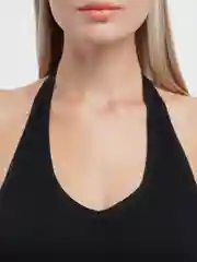 Черный топ женский