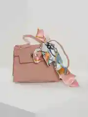 Розовый сумка женская через плечо, с платком, 5 цветов