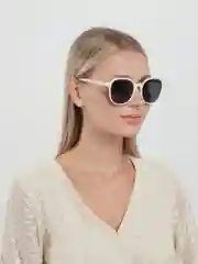 Бежевый очки солнцезащитные женские