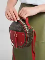 Красный сумка через плечо женская, из искусственной кожи, 5 цветов