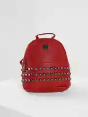 Вишнёвый рюкзак женский кожаный, 4 цвета