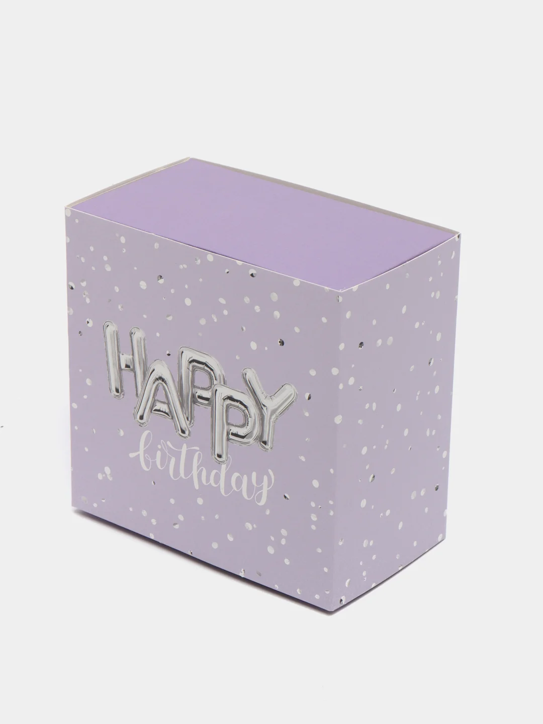 Коробка складная Happy birthday, 14 х 14 х 8 см