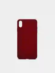 Багровый чехол силиконовый, матовый, мягкий для Айфон iPhone XSMax / 11 / 11 Pro /  11 Pro Max / 12