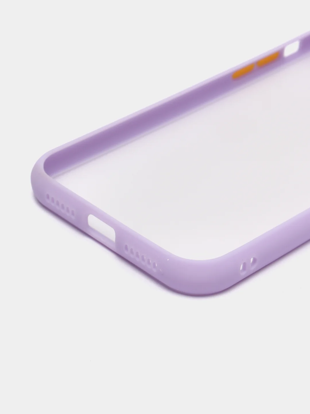 Лавандовый чехол с защитой камеры iPhone 7/8/se X / XR / 11 / 11 pro / 12 pro / 12 mini /12 pro max