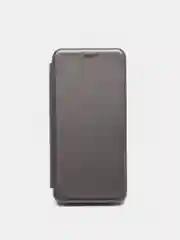 Серебряный чехол-книжка для Realme C21 / C21Y