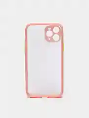 Розовый чехол с защитой камеры iPhone 7/8/se X / XR / 11 / 11 pro / 12 pro / 12 mini /12 pro max