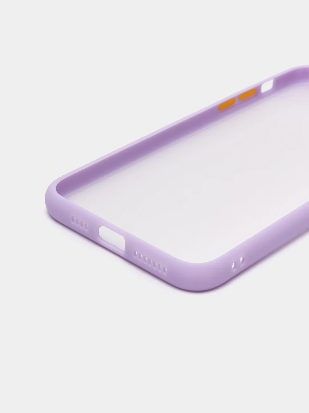 Лавандовый чехол с защитой камеры iPhone 7/8/se X / XR / 11 / 11 pro / 12 pro / 12 mini /12 pro max