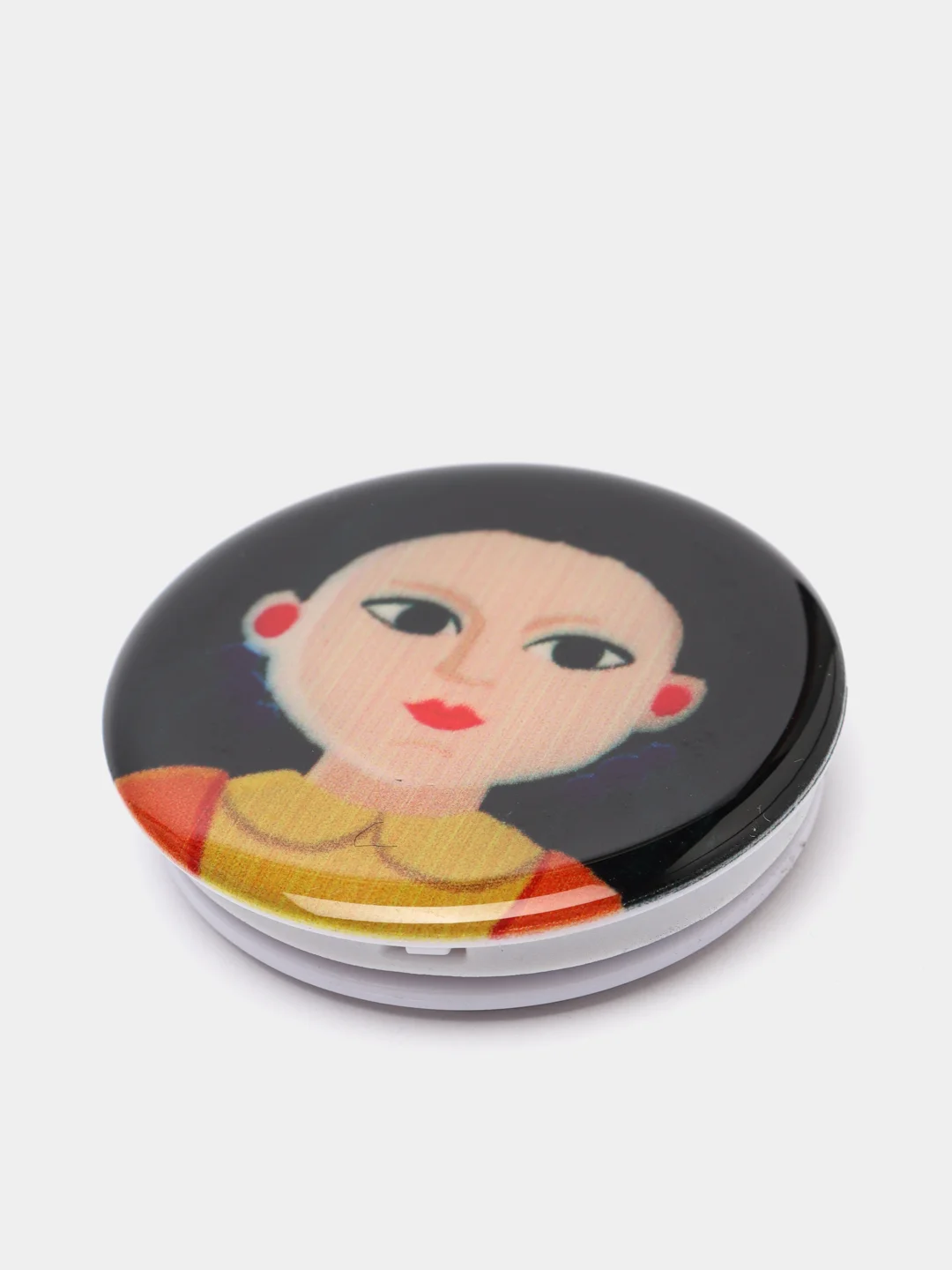 Оливковый попсокет для смартфона "Игра в кальмара"