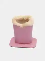 Розовый футляр-подставка для очков