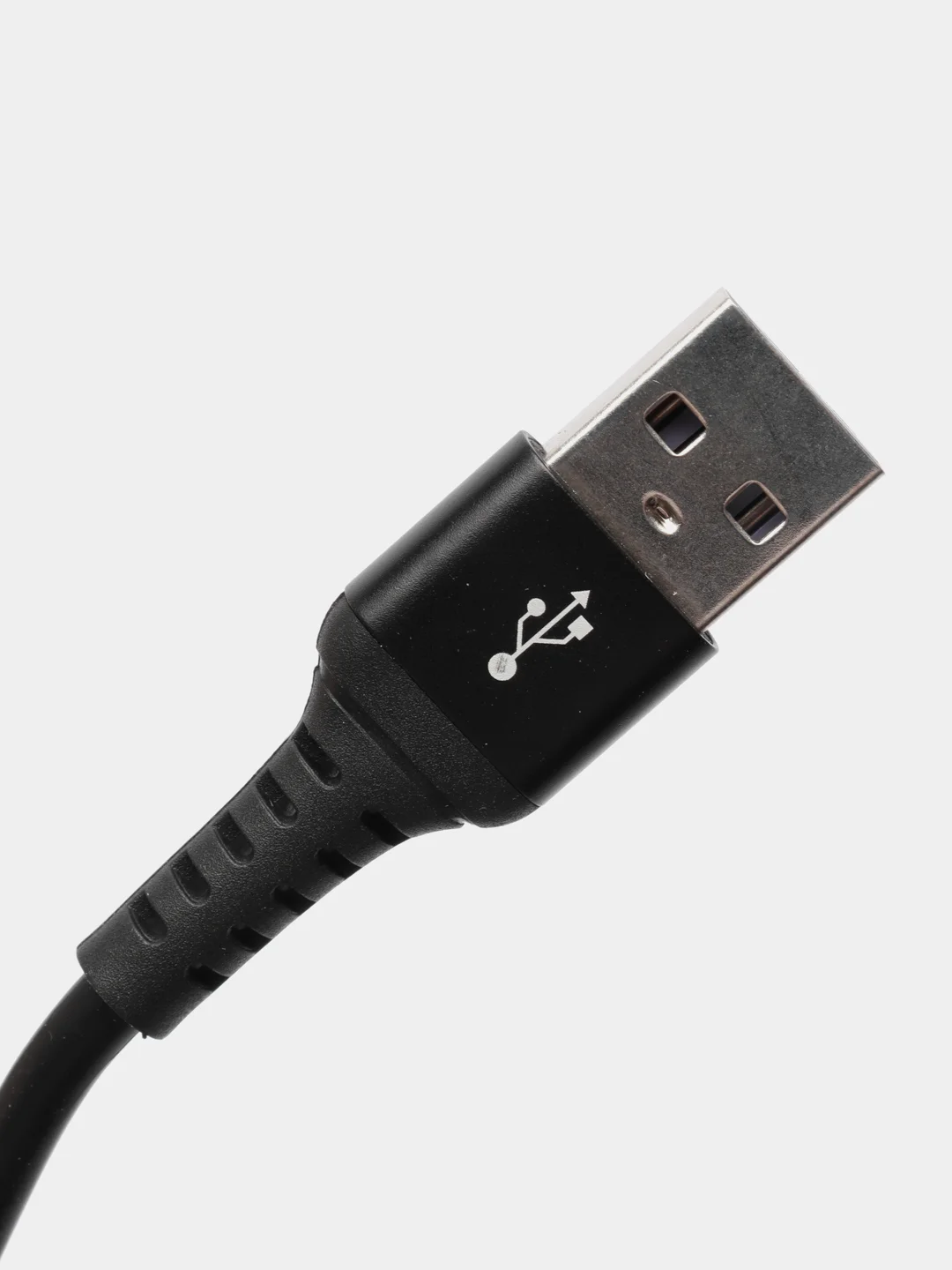 Черный кабель изностойкий SKYDOLPHIN S05 Lightning / Type-C / microUSB