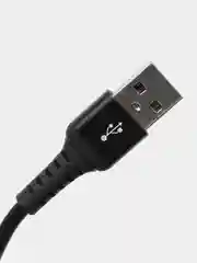 Черный кабель изностойкий SKYDOLPHIN S05 Lightning / Type-C / microUSB