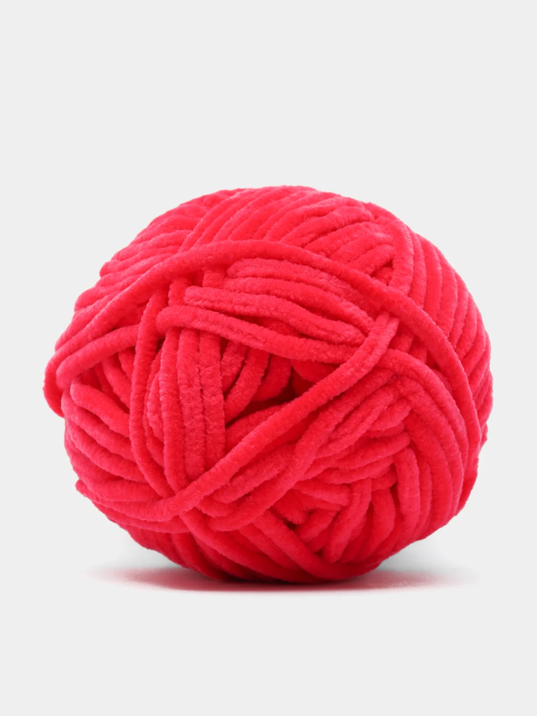 Вишнёвый пряжа плюшевая YarnArt "Dolce Baby", 100% микрополиэстер, 50 г, 85 м