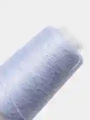Голубой пряжа, пух норки