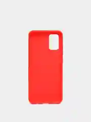 Красный чехол для Samsung Galaxy A02s, Самсунг Галакси А02с силиконовый цветной