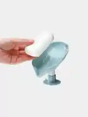Мятный мыльница со сливом на присоске