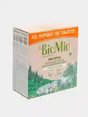 Таблетки для посудомоечной машины BioMio, экологичные, с маслом эвкалипта, 100 штук