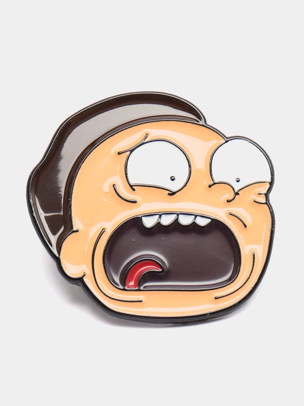 Металлический значок Морти "Rick and Morty"