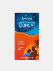 Оранжевый презервативы ультратонкие "Juncal" для максимальной чувствительности, 12 шт, 4 вида