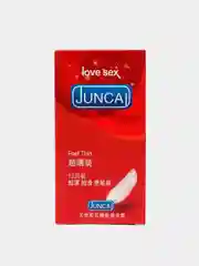 Красный презервативы ультратонкие "Juncal" для максимальной чувствительности, 12 шт, 4 вида