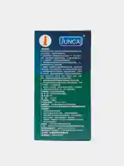Зеленый презервативы ультратонкие "Juncal" для максимальной чувствительности, 12 шт, 4 вида