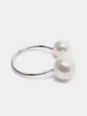 Серебряный кольцо с жемчугом женское