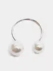 Серебряный кольцо с жемчугом женское