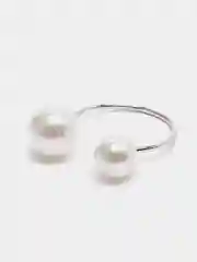 Серебряный кольцо с жемчугом женское