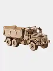 Красный конструктор деревянный: сборная модель 3D, разные виды