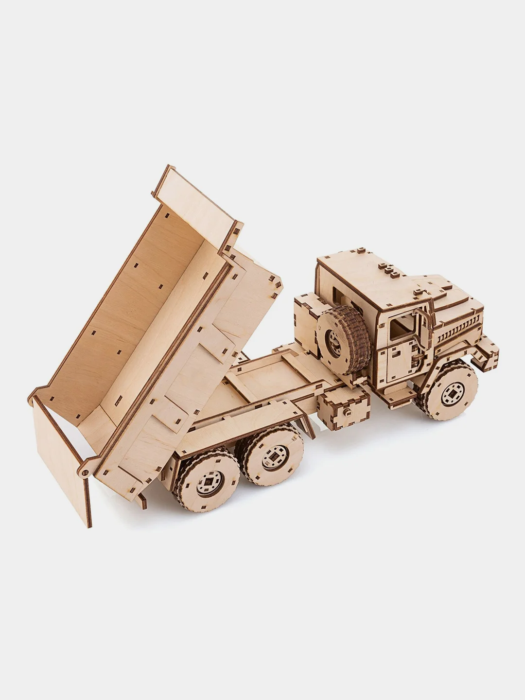 Красный конструктор деревянный: сборная модель 3D, разные виды