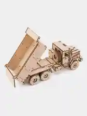 Красный конструктор деревянный: сборная модель 3D, разные виды