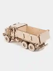 Красный конструктор деревянный: сборная модель 3D, разные виды
